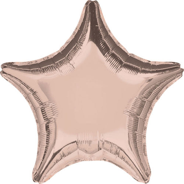 Rose Gold star balloon