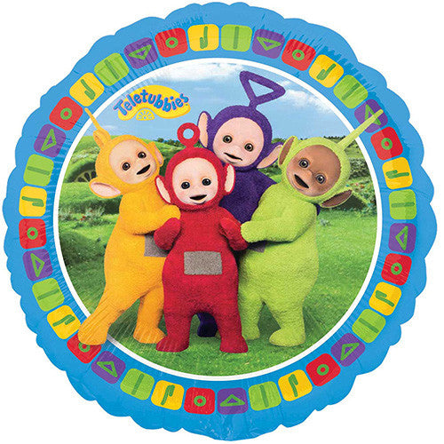 12 Teletubbies Foil / Mylar Balloons 18"