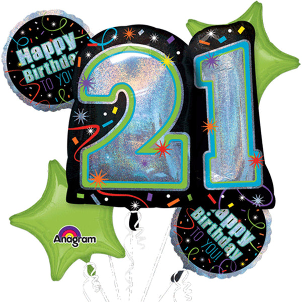 Birthday balloon bouquet