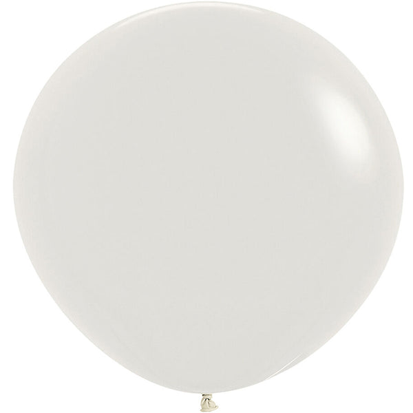 Pastel Dusk Cream Balloons 24"