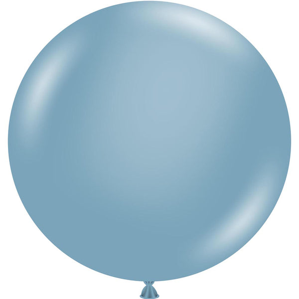 Tufte Blue slate balloon