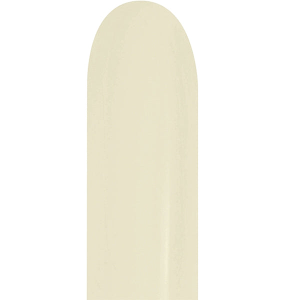 Pearl Ivory Latex balloons 50 Twisting 260 