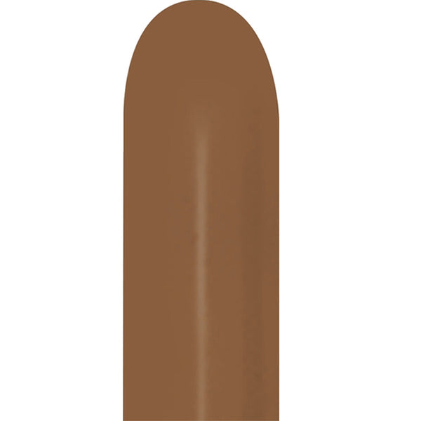 260B Deluxe Toffee Latex balloons 50 Twisting