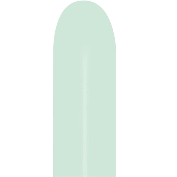 260B Pastel Green Latex balloons 50 Twisting