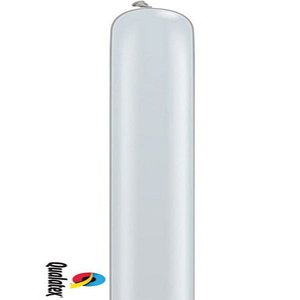 260Q Gray Qualatex balloons 100 Twisting
