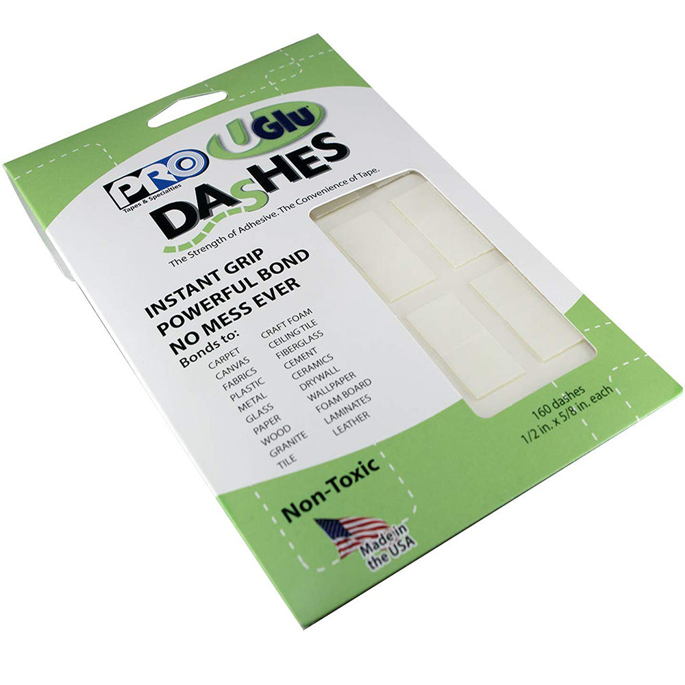 UGLU Double Tapes 160 Dash Sheets Made In USA