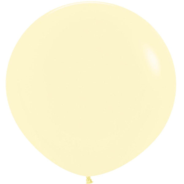 Balloonia Yellow Matte Balloons