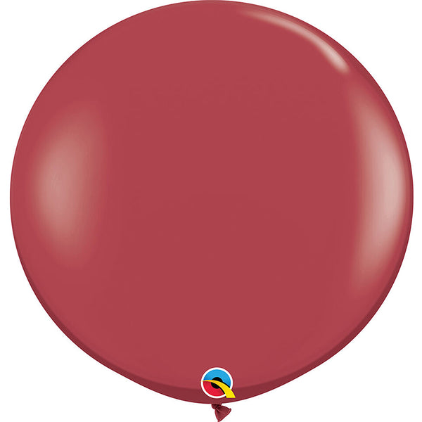 Qualatex Cranberry Latex Balloons 36" 