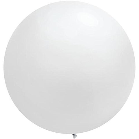 Qualatex white balloon