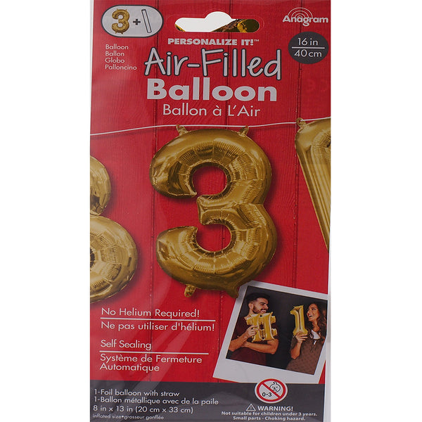Number balloon