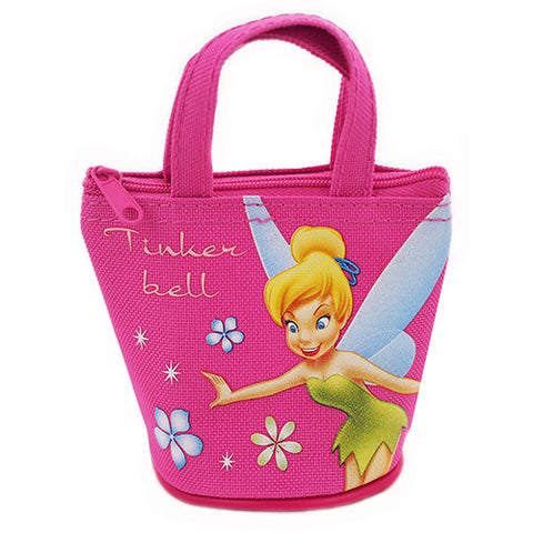 Tinkerbell Hot Pink Mini Coin Purse for Coin Storage