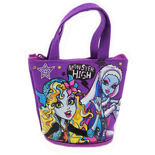 12 Monster High Lavender Mini Coin Purses for Coin Storage ( 1 Dozen )