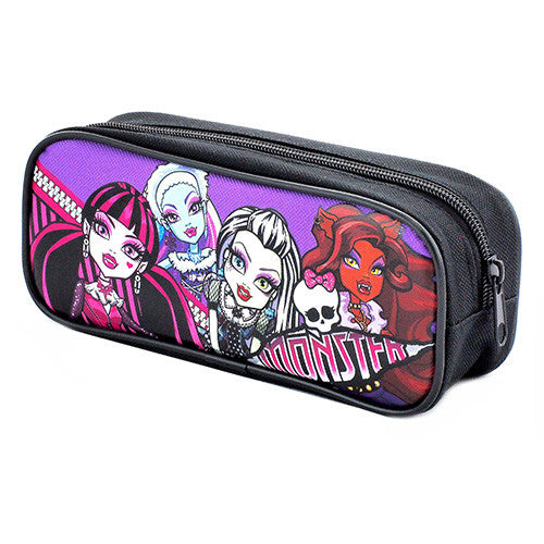 Monster High Character Single Zipper Purple Pencil Case