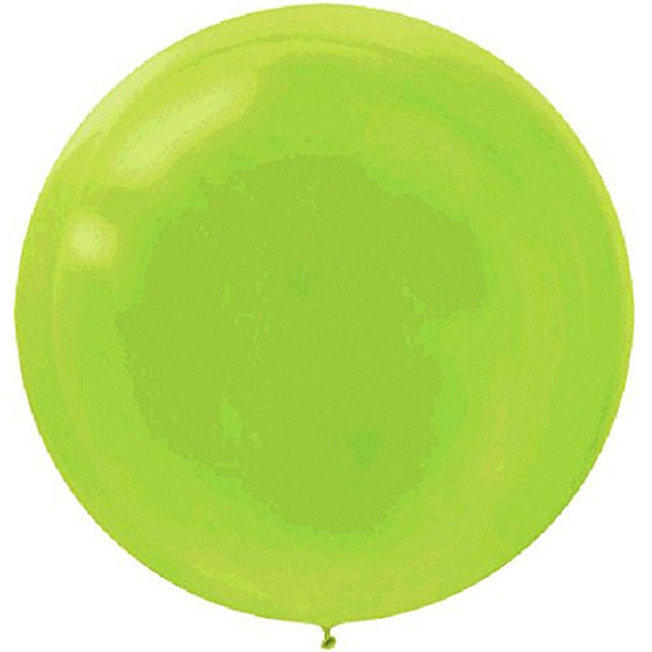 Kiwi Round Latex Balloons 24"