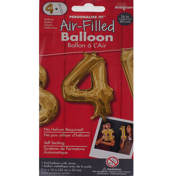 Number balloon