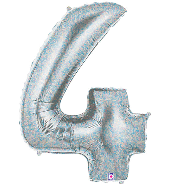 Megaloons silver foil balloon