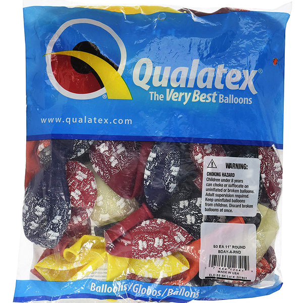 Qualatex Birthday Balloons