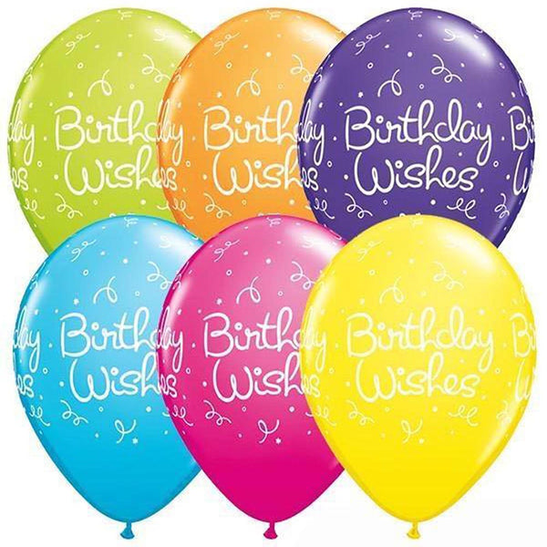 Qualatex Birthday Balloons