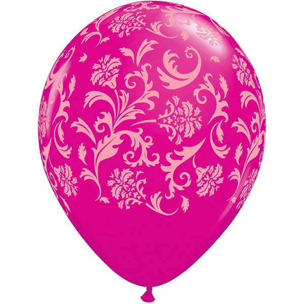 Damask Balloons 