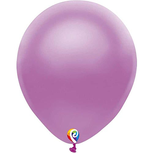 50 Funsational Pearl Purple Latex Balloons 12"