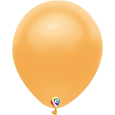 50 Funsational Gold Latex Balloons 12"