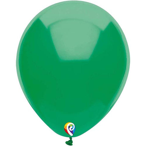 50 Funsational Green Latex Balloons 12"
