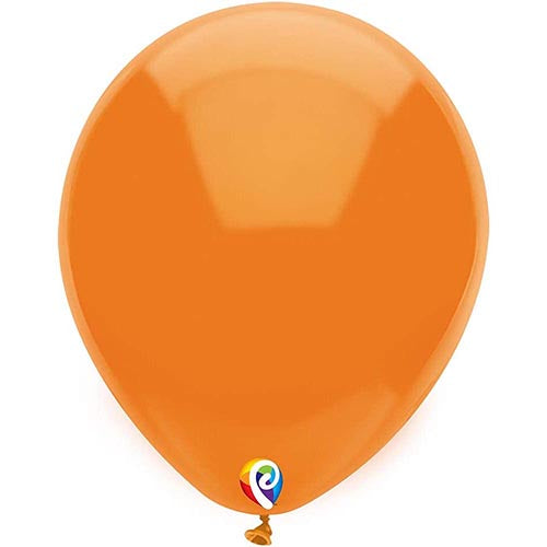 50 Funsational Orange Latex Balloons 12"