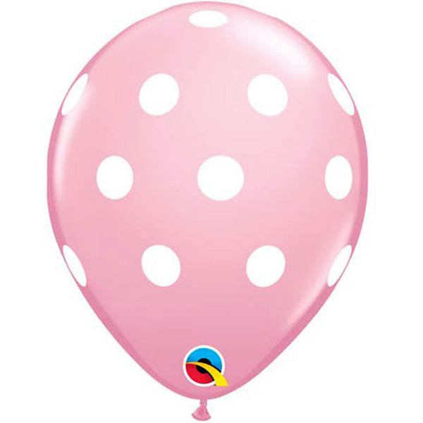 Pink Polka Dots Balloons 