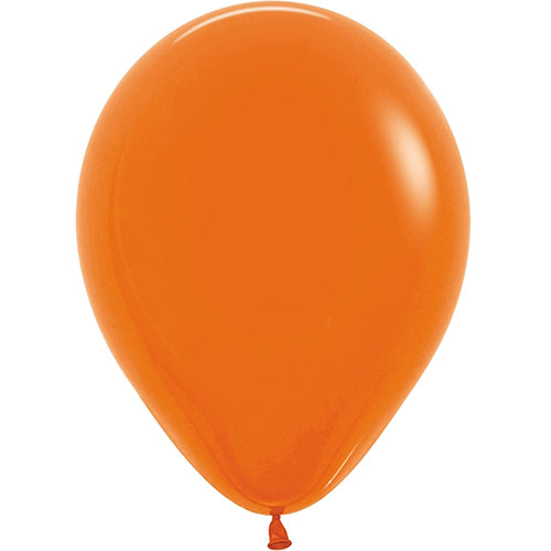 5" Fashion Orange Latex Balloons 100ct