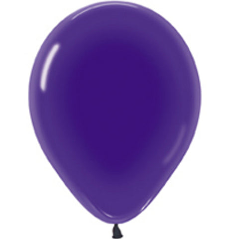 5" Crystal Violet Latex Balloons 100ct