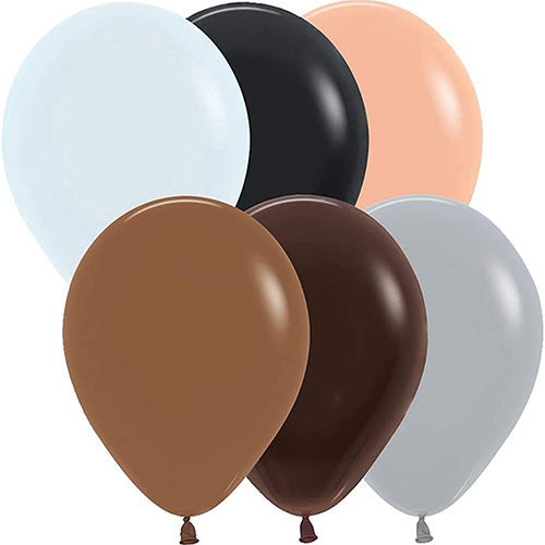 5" Betallatex Fashion Neutral Assortment Balloons 100ct