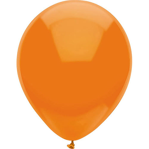 5" Partymate Latex Balloons Bright Orange 50ct