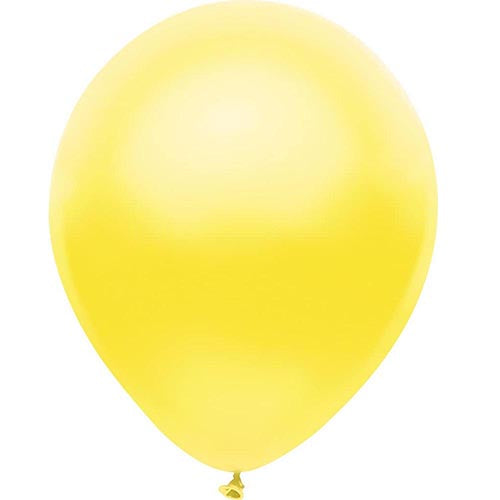 5" Partymate Latex Balloons Sun Yellow 50ct