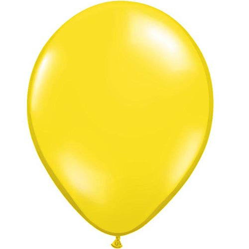 5" Qualatex Latex Balloons Citrine Yellow 100ct