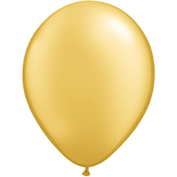Gold Latex Balloon