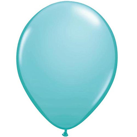 5" Qualatex Latex Balloons Caribbean Blue 100ct