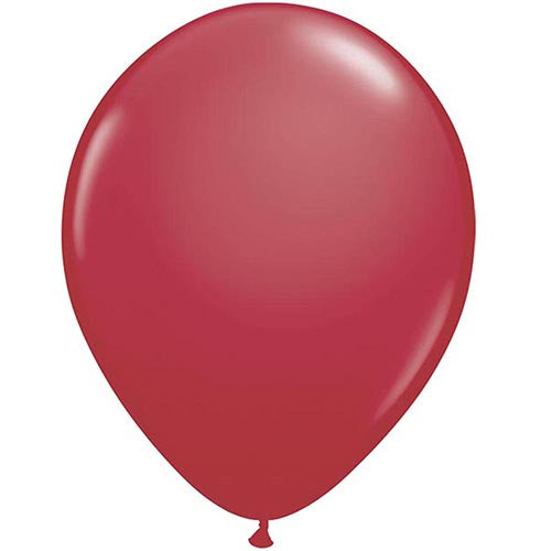 5" Qualatex Latex Balloons Maroon 100ct
