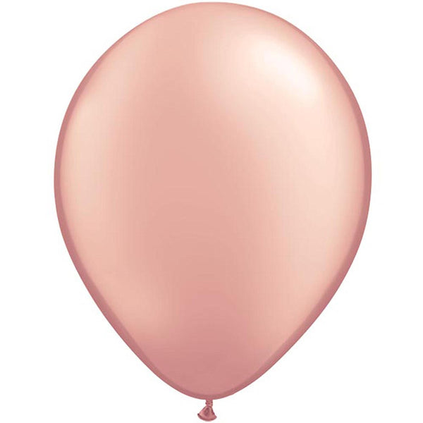 5" Qualatex Latex Balloons Rose Gold 100ct