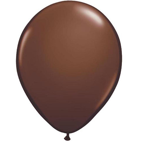 5" Qualatex Latex Balloons Chocolate Brown 100ct