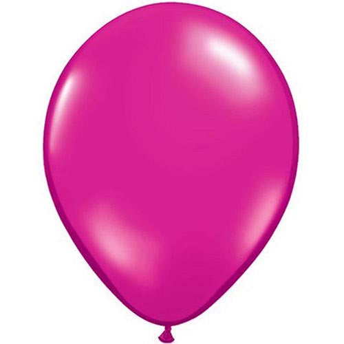 5" Qualatex Latex Balloons Jewel Magenta 100ct