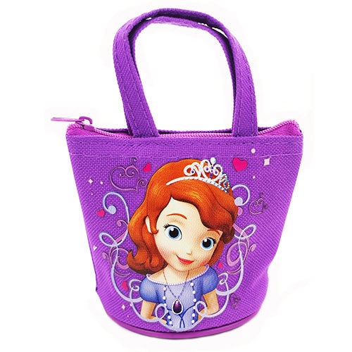 Princess Sofia Purple Mini Coin Purse for Coin Storage