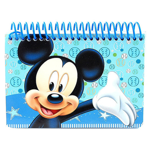 Mickey Mouse Authentic Licensed Light Blue Autograph Book