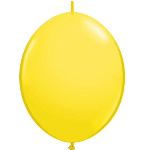 Yellow Quick Link balloon
