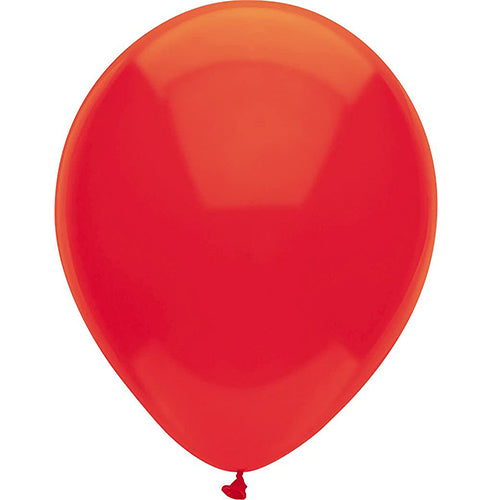 Partymate 72 Watermelon Red Latex Balloons 11" Made In USA.