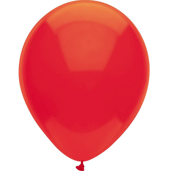 Partymate 72 Watermelon Red Latex Balloons 11" Made In USA.