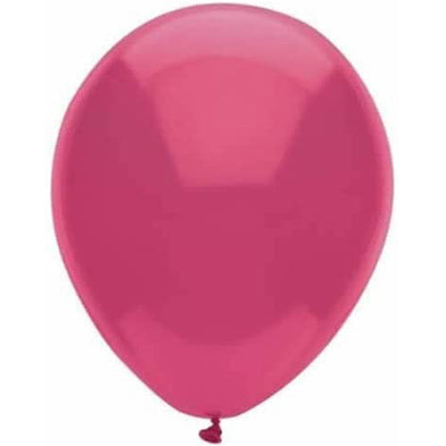 Partymate 72 Magic Magenta Latex Balloons 11" Made In USA.