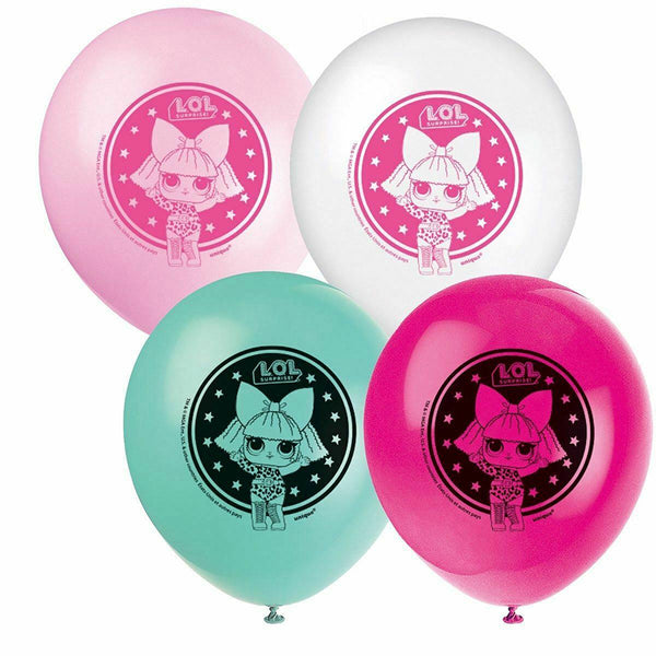 LOL 8 Latex Balloons 12"