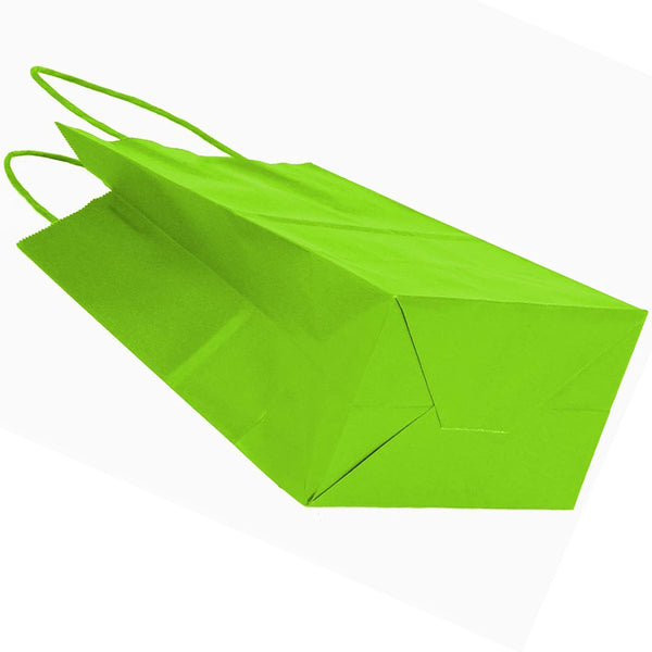 Lime Green paper bags