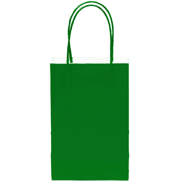 Green paper bags