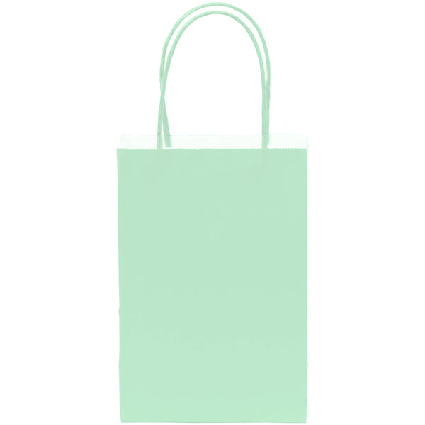 Mint paper goodie bags